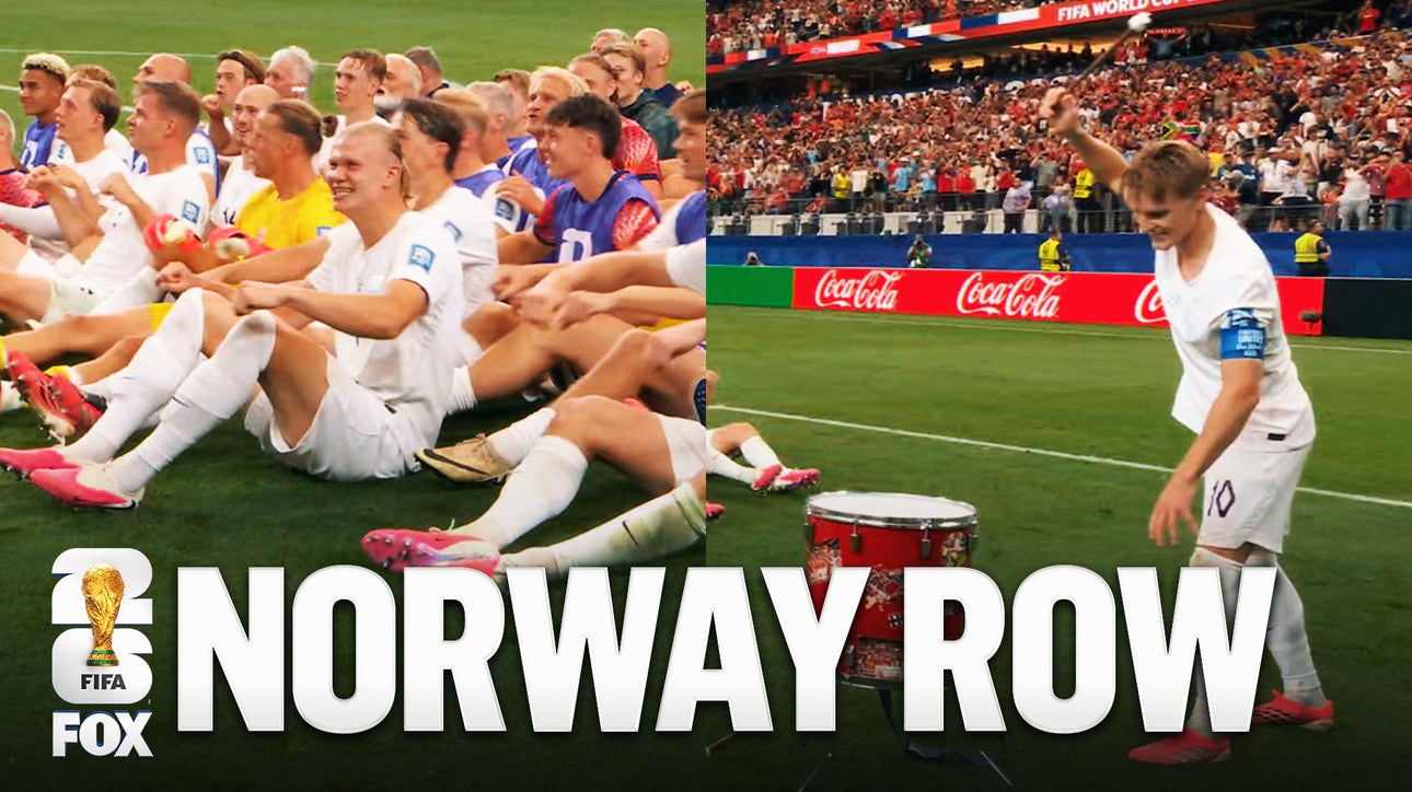 Norway Hits EPIC Viking Row 🇳🇴 After Advancing to Round of 16