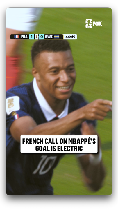 This French call makes Mbappé's goal even better 🔥