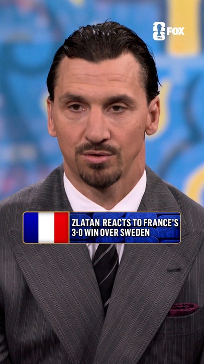 Zlatan talks about France's dominant win over Sweden in the Round of 32