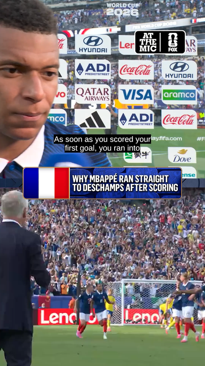 Mbappé and France stand by Didier Deschamps through the highs and lows 🫂