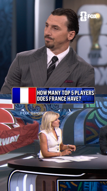 @Zlatan on the France players that should be considered Top 5 in the world 🇫🇷