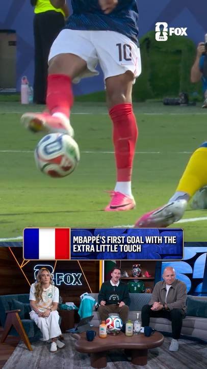 The details made the difference for Mbappé on this extra touch 🇫🇷
