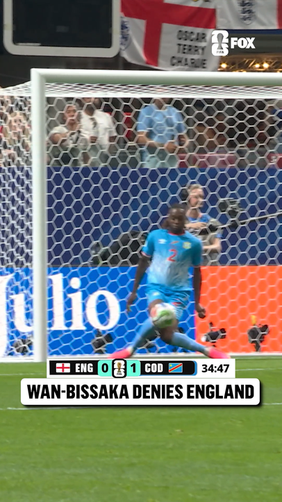 An excellent goal-line clearance from Aaron Wan-Bissaka 🇨🇩