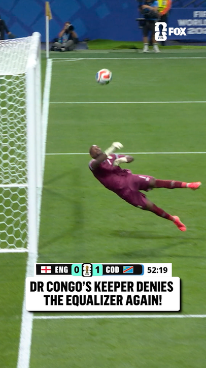 Mpasi denies a Jude Bellingham shot AGAIN and Mbemba clears the danger 🇨🇩