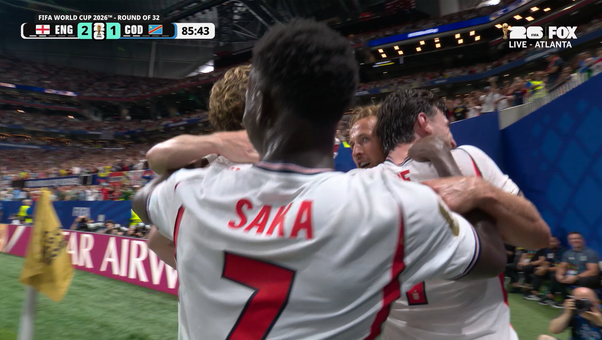Harry Kane puts England in front late against DR Congo | 2026 FIFA World Cup™