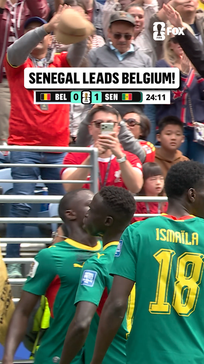 SENEGAL LEADS BELGIUM IN SEATTLE 🇸🇳