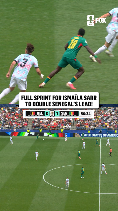 Follow Ismaïla Sarr on his stunner for Senegal 🔥