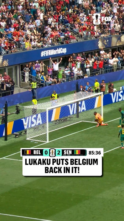 LUKAKU PULLS ONE BACK FOR BELGIUM 🇧🇪
