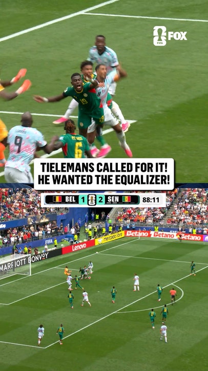 TIELEMANS HEADS IT HOME TO EQUALIZE 🇧🇪