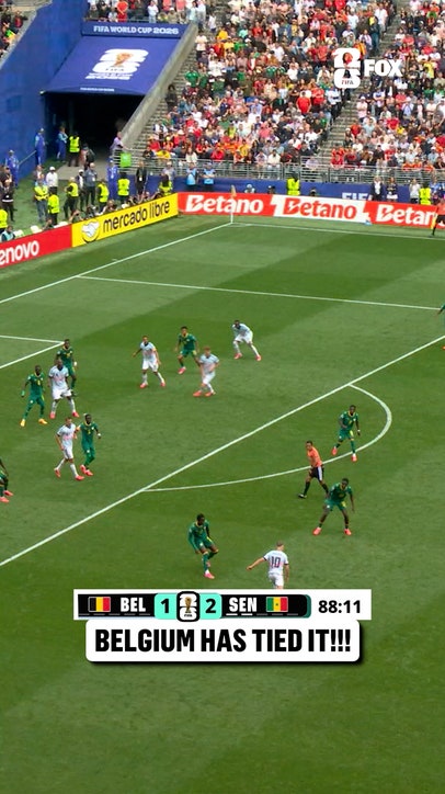 BELGIUM EQUALIZES WITHIN 3 MINUTES OF THEIR LAST GOAL 🇧🇪