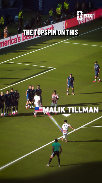 Just beautiful from Malik Tillman when the USMNT needed him most 💫