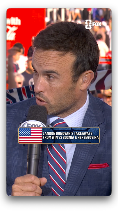 @landondonovan gives his takeaways after the @USMNT's 2-0 win over Bosnia and Herzegovina