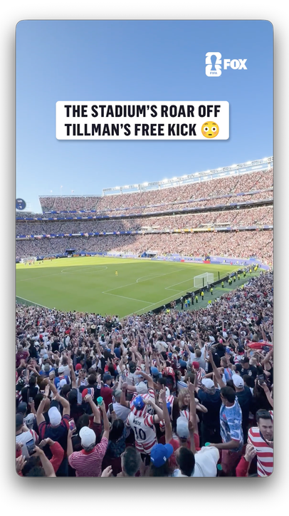 Couldn't ask for a better reaction as the @ USMNT advances to the Round of 16