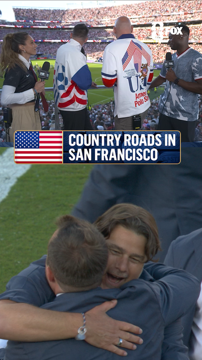 “Country Roads” hits different when the whole stadium joins in.