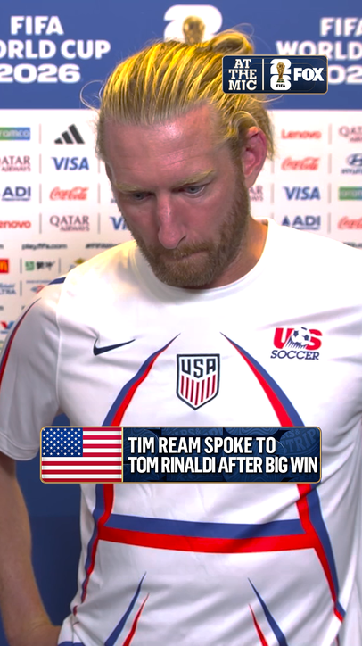 Fresh off the @USMNT's win against Bosnia and Herzegovina, @TimReam spoke with Tom Rinaldi