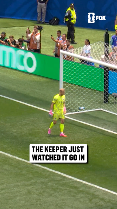 Nothing he could do on that one...