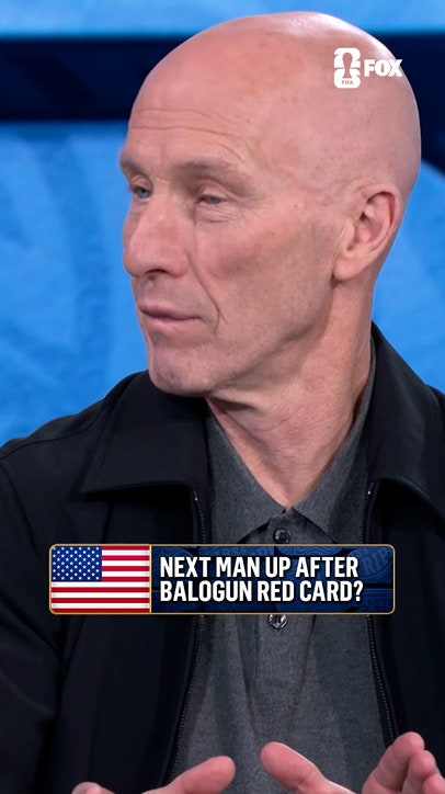 How does the USMNT move forward after Folarin Balogun's red card? 🇺🇸