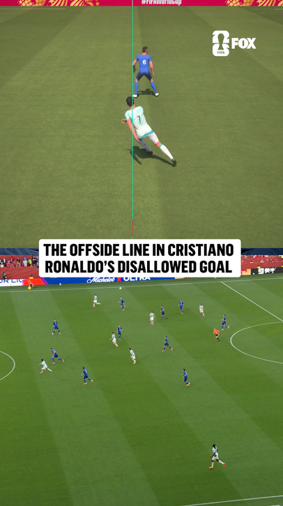 A moment of brilliance from Ronaldo that was THIS CLOSE to being allowed