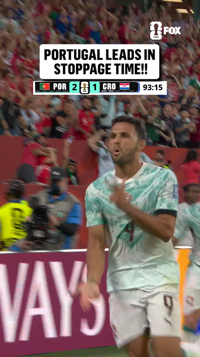 PORTUGAL TAKES THE LEAD IN EXTRA TIME 🇵🇹