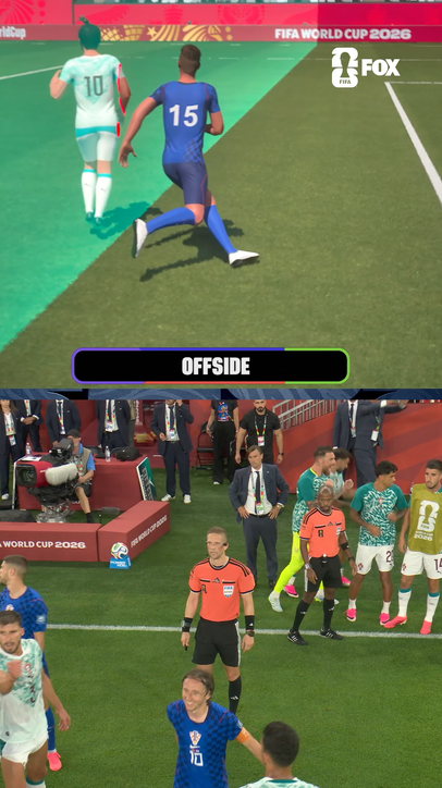 Almost an ALL-TIME stoppage time moment from Croatia with a late equalizer but it’s ruled offside