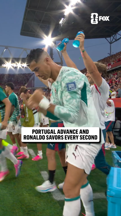 Ronaldo and Portugal are moving on to the Round of 16 🇵🇹