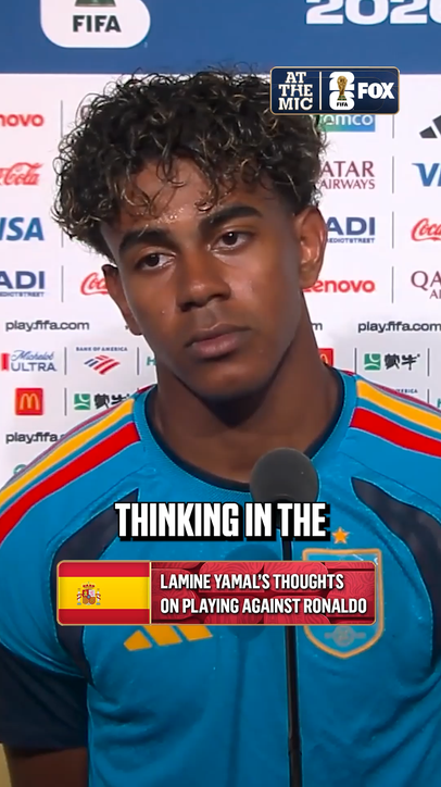 Before Portugal vs. Croatia, Lamine Yamal said it'd be an honor to face Ronaldo. He got his wish.