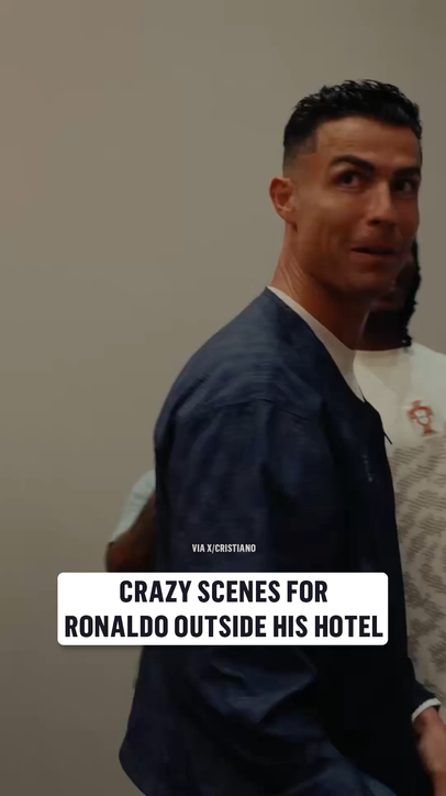 Ronaldo is feeling the Round of 16 ENERGY