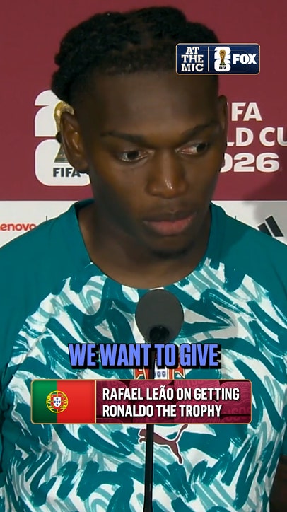 Rafael Leão speaks on Cristiano Ronaldo and his impact on Portugal as a team