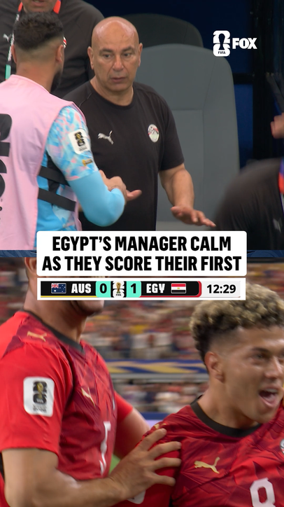 Hossam Hassan hit the "Calma Calma" after Egypt took the lead 🇪🇬