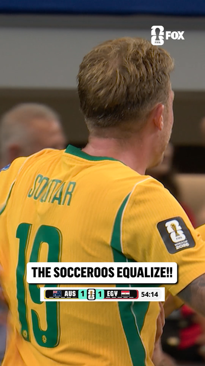 Off the set piece for the Australia equalizer 🇦🇺