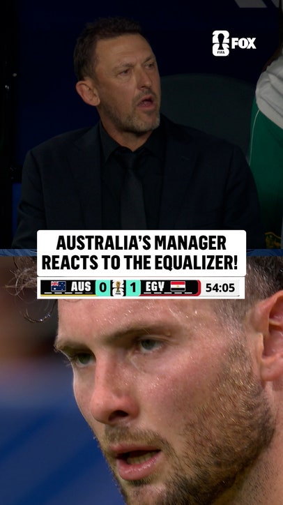 Tony Popovic was BUZZING after Australia leveled it 🔥