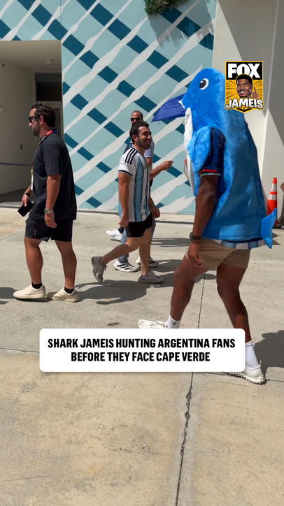 The newest Cape Verde Blue Sharks fan: Shark Jameis 🦈