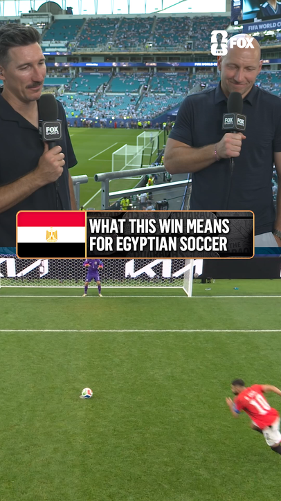 Scenes as Egypt advances to the Round of 16 🇪🇬