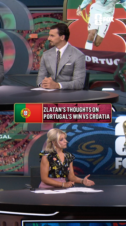 Zlatan talks about Portugal's dramatic win over Croatia in the Round of 32 🇵🇹