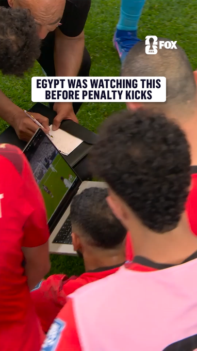 Minutes before the penalty shootout, Egypt's players watched clips from Real Madrid's 2-0 win over Levante, analyzing Australia goalkeeper Mathew Ryan's movements.