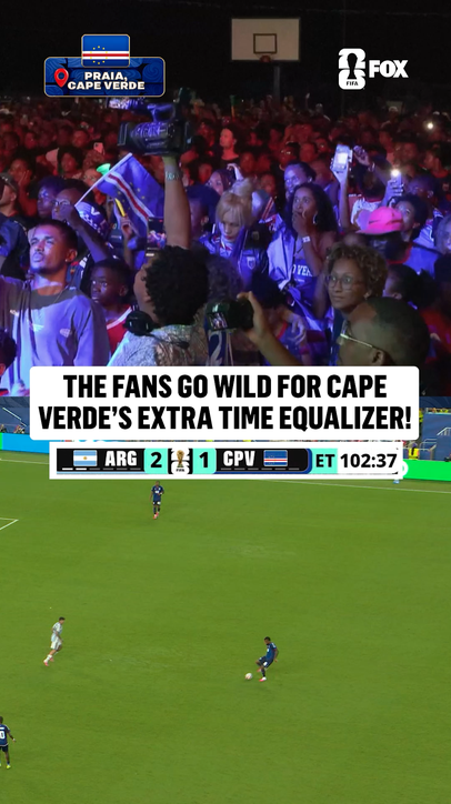THE CAPE VERDE FANS BACK HOME ARE GOING CRAZY!!! 🇨🇻