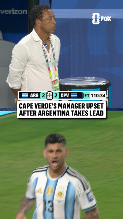 Pedro Leitão Brito looks on After Argentina's third