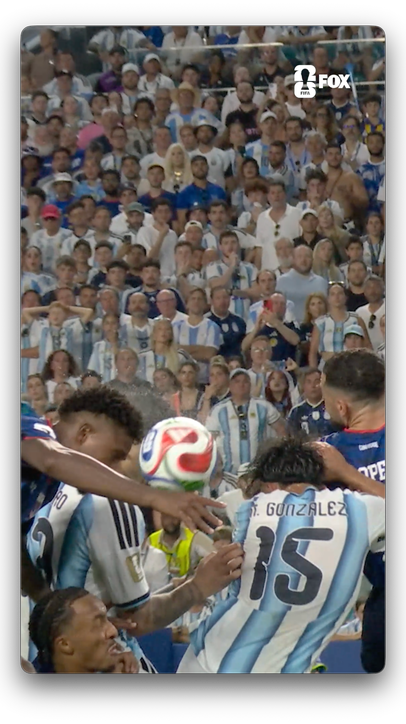 THIS MATCH HAS HAD IT ALL.  Argentina back in front over Cape Verde  Sponsored by @HeGetsUS