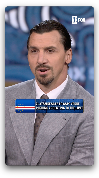 @zlatan gives his thoughts on Cape Verde nearly defeating defending champions Argentina in the Round of 32