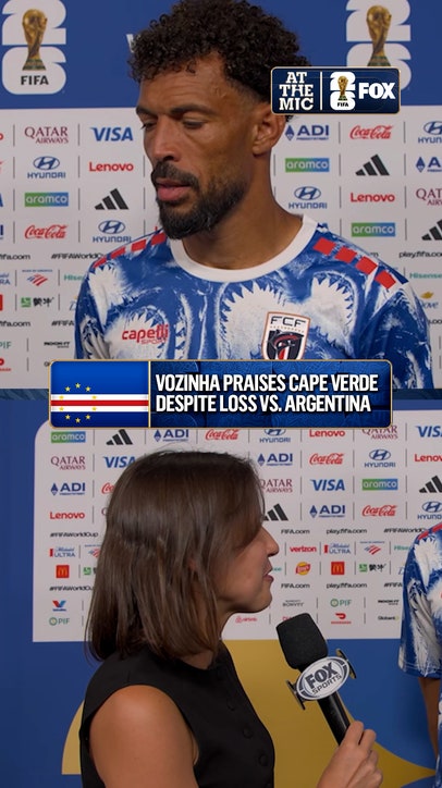 Cape Verde goalkeeper Vozinha caught up with Natalie Gedra after the Blue Sharks' incredible run at the 2026 FIFA World Cup came to an end in the Round of 32 🇨🇻