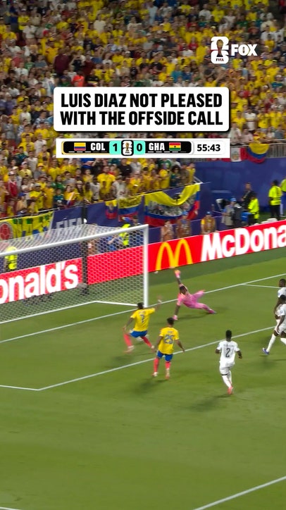 Another Luis Díaz goal disallowed after an offside call at this FIFA World Cup 💔