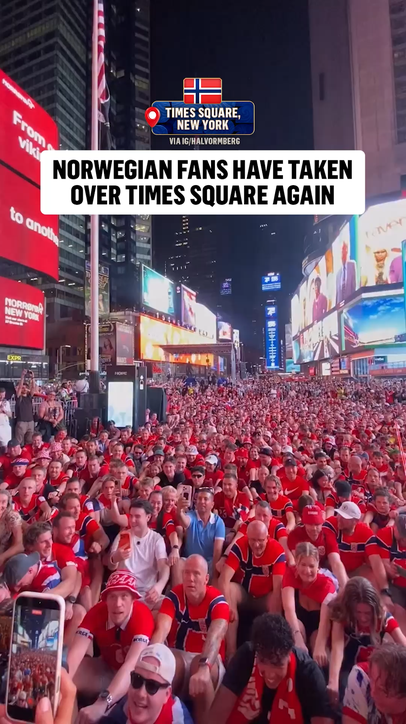 Norwegian fans have not stopped rowing during the FIFA World Cup 🇳🇴