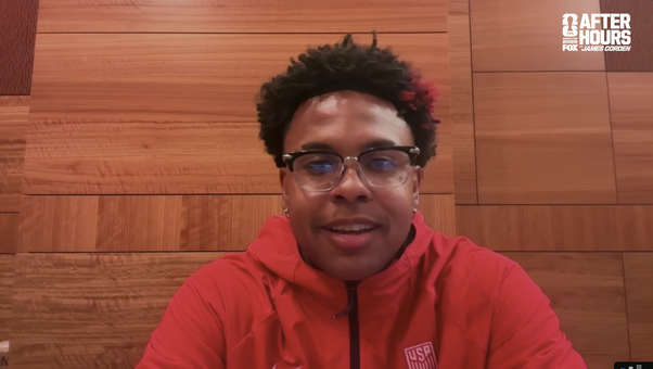 Weston McKennie is USA's VIBES GUY đşđ¸ Keeping Good Energy Despite Balogunâs Red Card