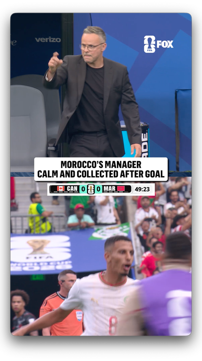 Mohamed Ouahbi loved that goal from Azzedine Ounahi 🇲🇦