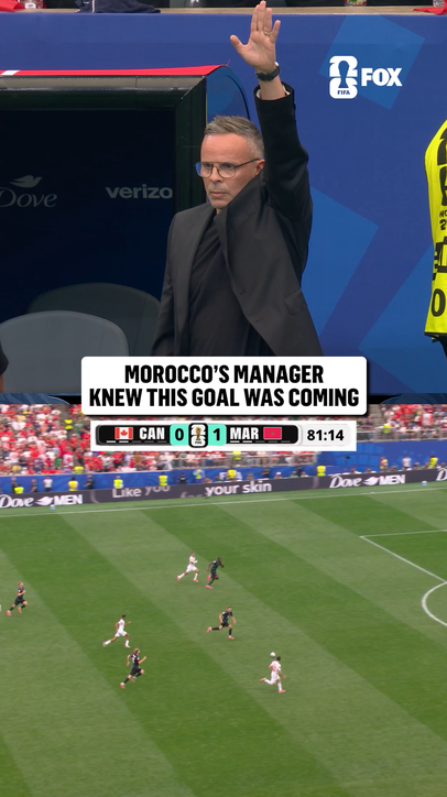 Straight from celebrations to tactics for Mohamed Ouahbi 🇲🇦