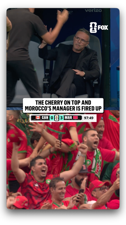 Mohamed Ouahbi leads Morocco to the Quarterfinals of the FIFA World Cup 🇲🇦