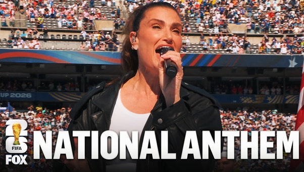 Idina Menzel Performs STUNNING Rendition of the National Anthem on July 4th | 2026 FIFA World Cup™