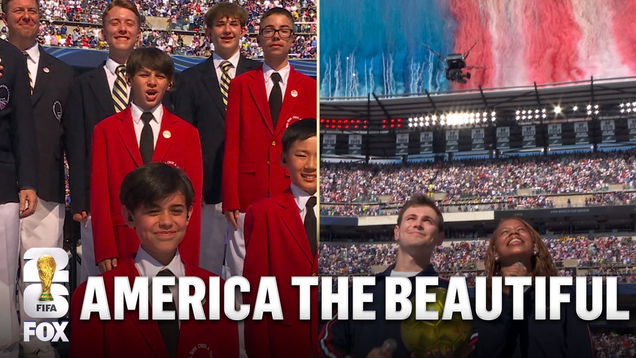 The Philadelphia Boys Choir & Chorale Perform SPECTACULAR Rendition of America the Beautiful on July 4 | 2026 FIFA World Cup™