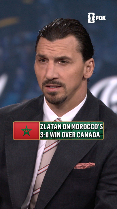Zlatan talks about Morocco being the stronger team and defeating Canada in the Round of 16