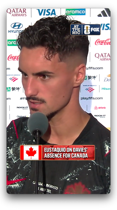 Stephen Eustaquio on what could have been an Alphonso Davies vs Achraf Hakimi matchup